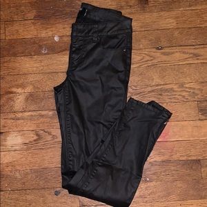 Black coated skinny’s WORN ONCE!